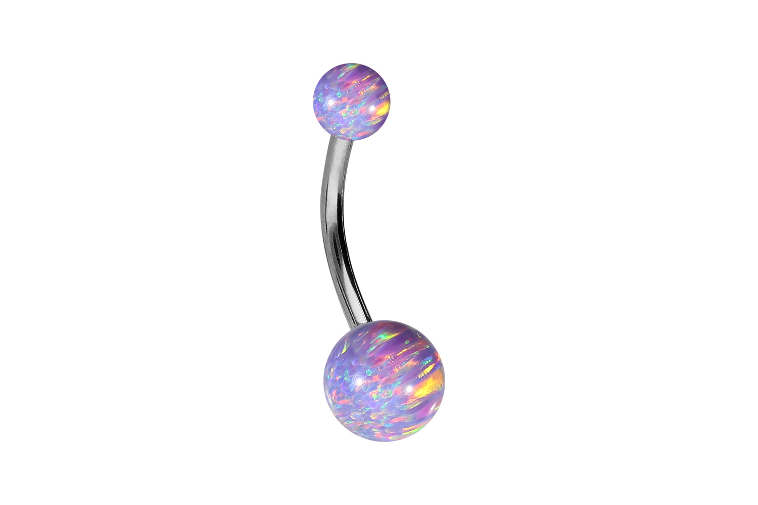 Titan Bananabell Piercing SYNTHETISCHE OPALE
